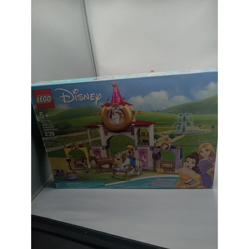 LEGO Disney Princess Belle and Rapunzel's Royal Stables (43195 Not Complete Read